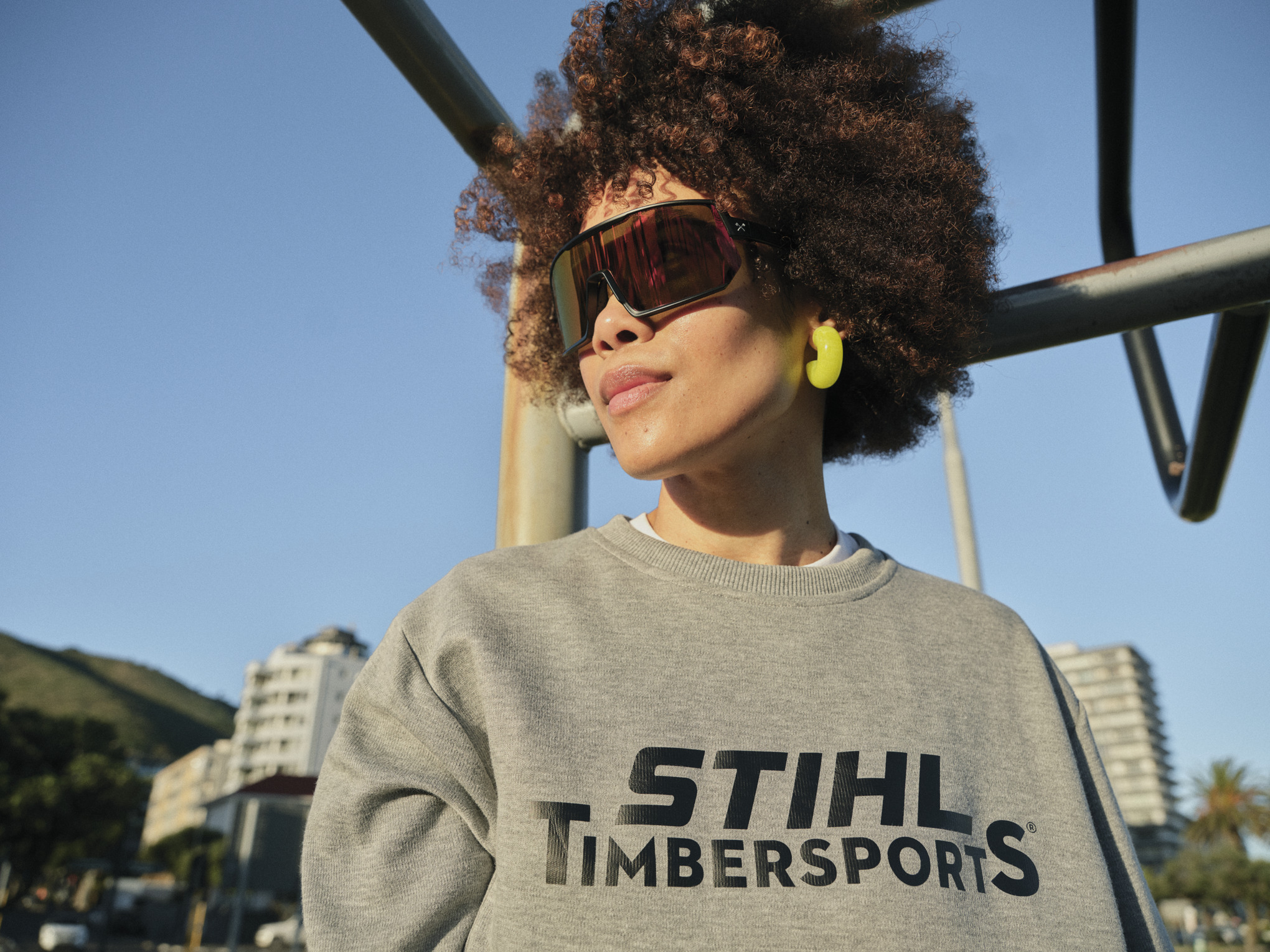 Bluza LOGO TIMBERSPORTS® szara