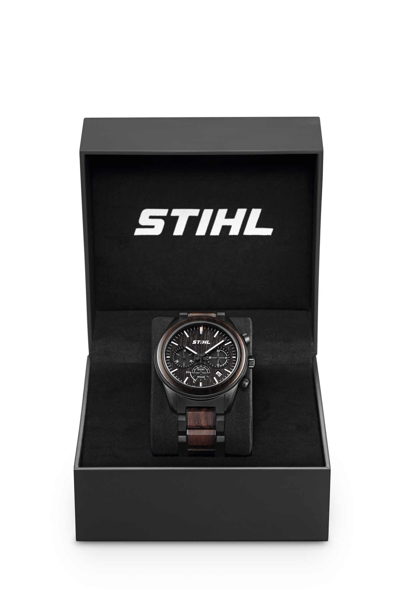 Chronograf STIHL eco power solar wood