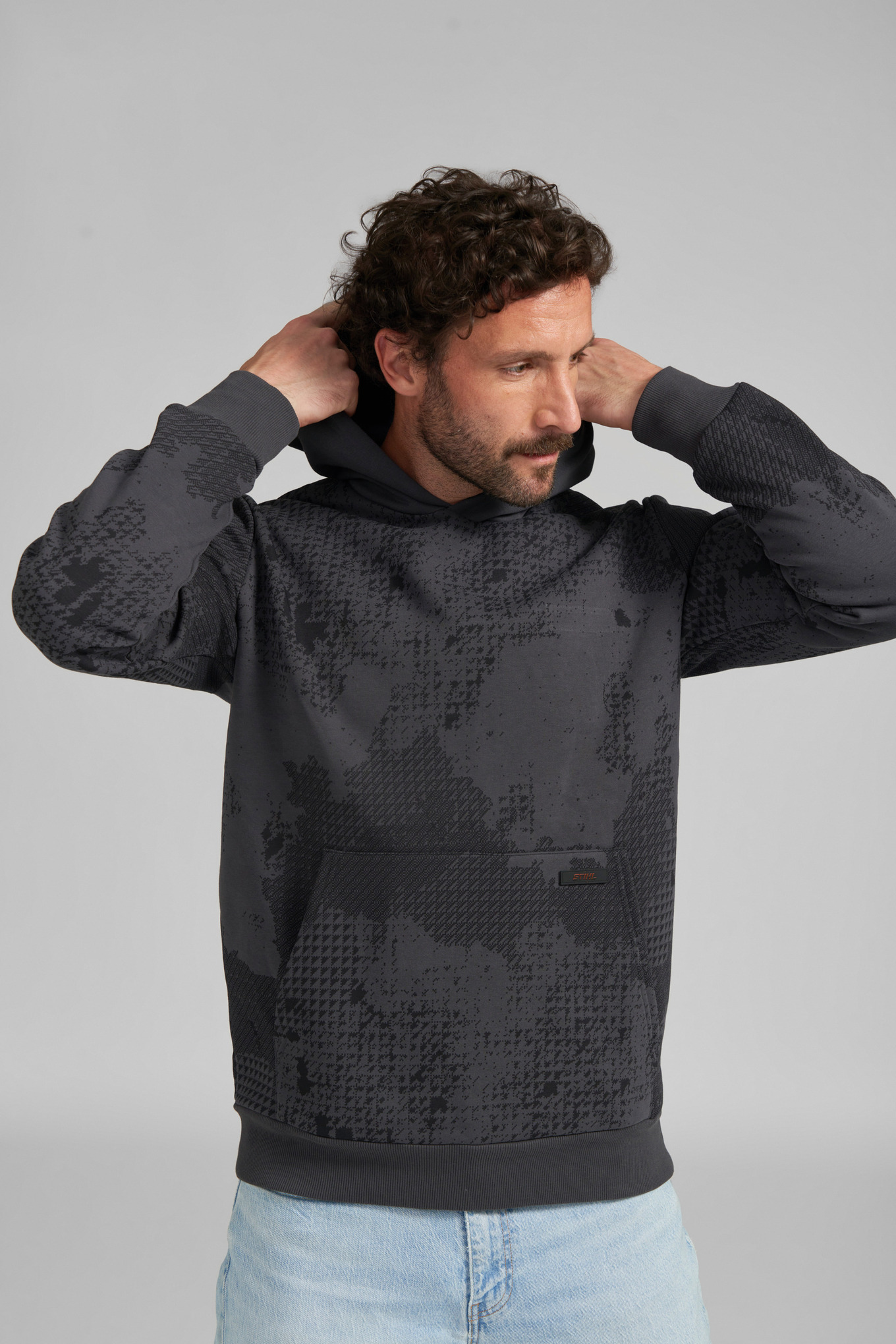 Bluza z kapturem PIXEL