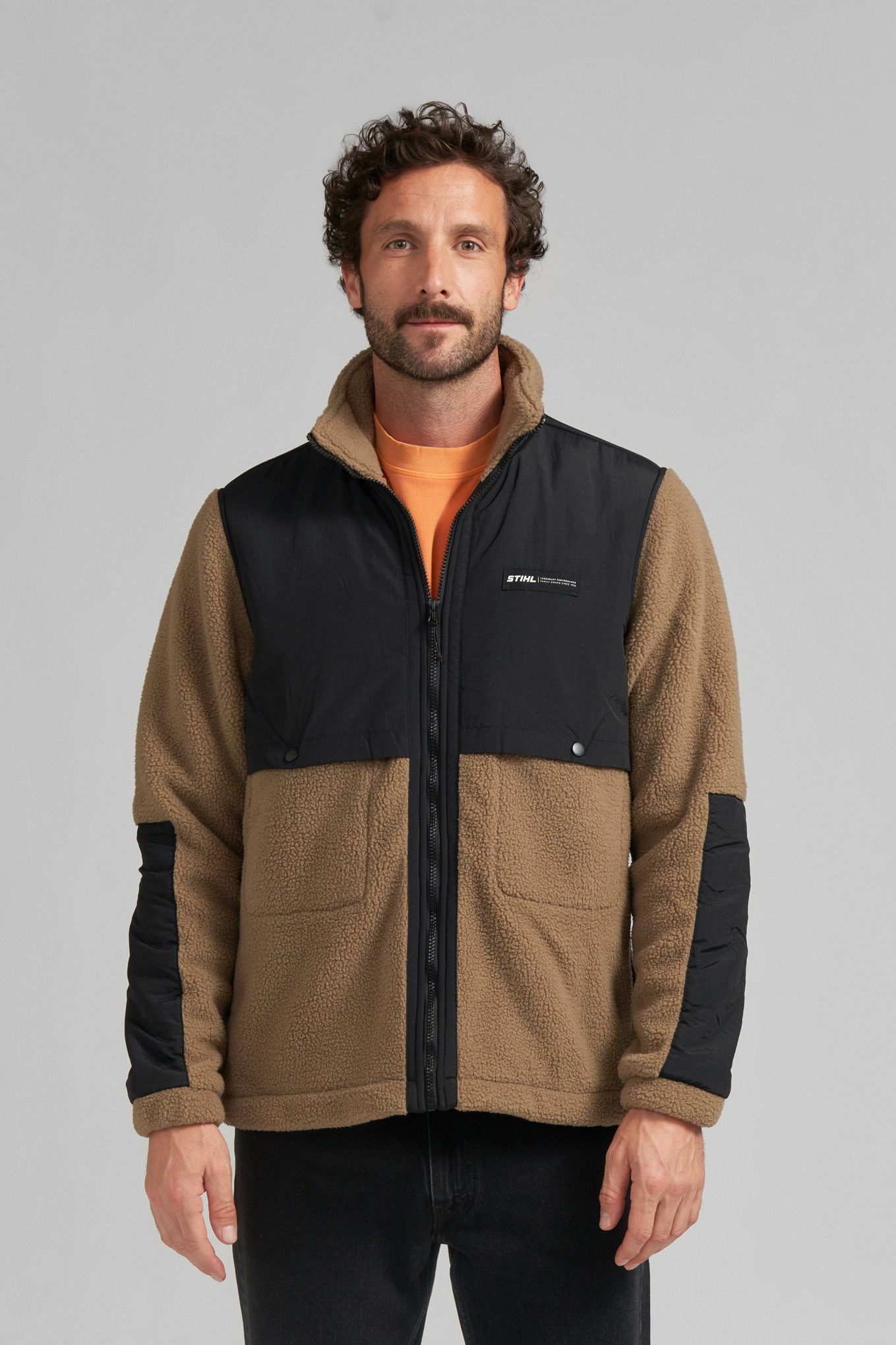 Kurtka SHERPA BROWN