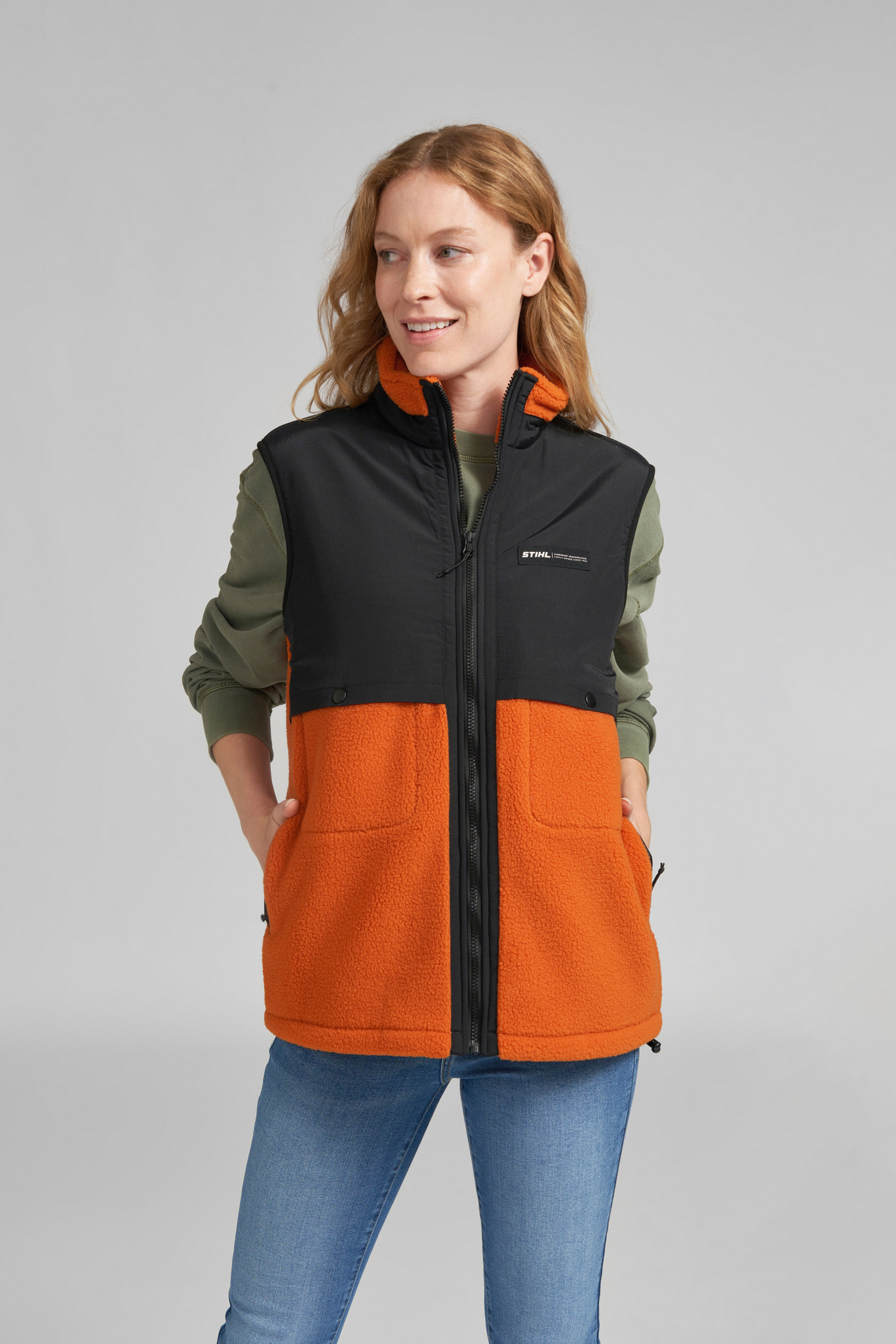Kamizelka SHERPA ORANGE