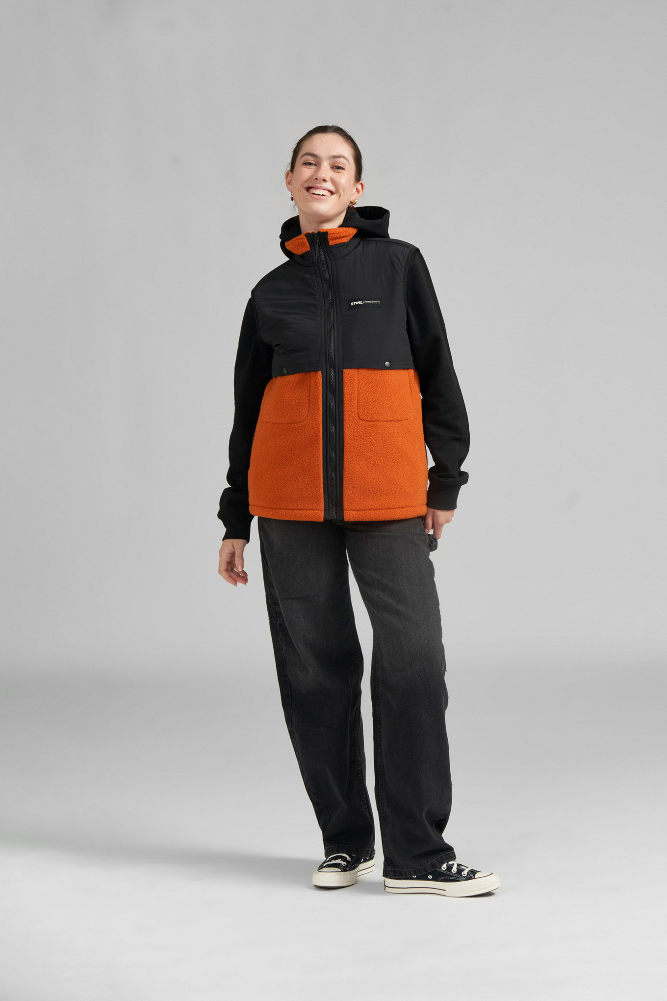 Kamizelka SHERPA ORANGE