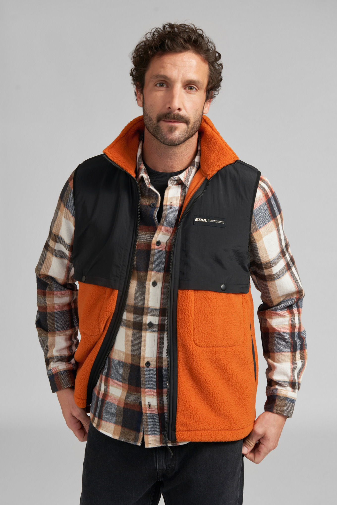 Kamizelka SHERPA ORANGE
