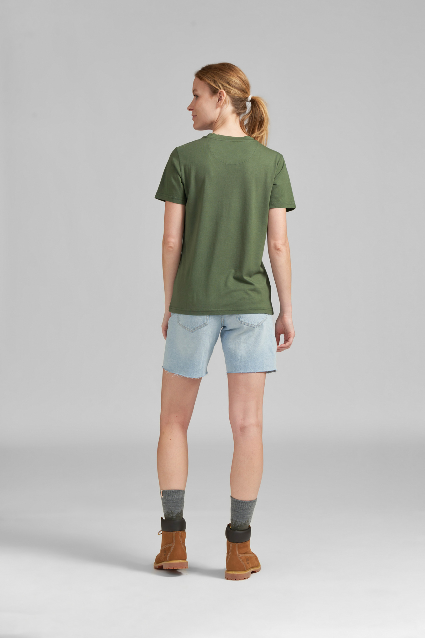 Koszulka Damska BASIC GREEN