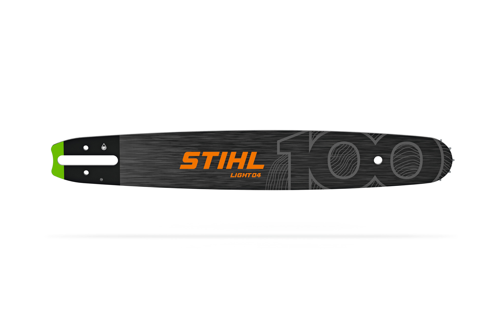 Light 04, .325", 1,6 mm, 100 lat STIHL prowadnica jubileuszowa, mocowanie 3003