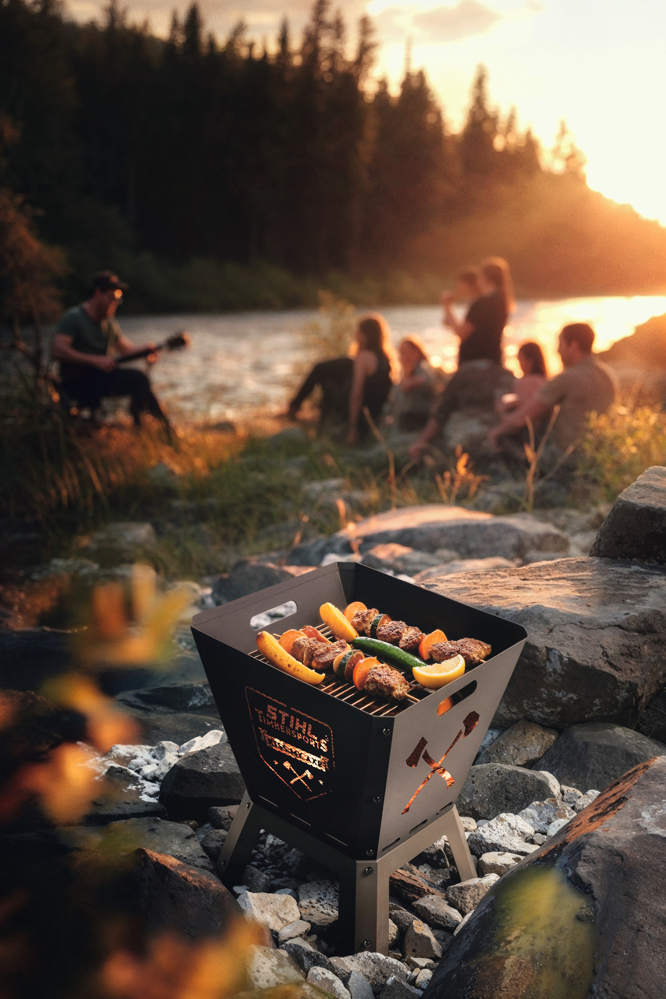 Palenisko z rusztem do grillowania TIMBERSPORTS®