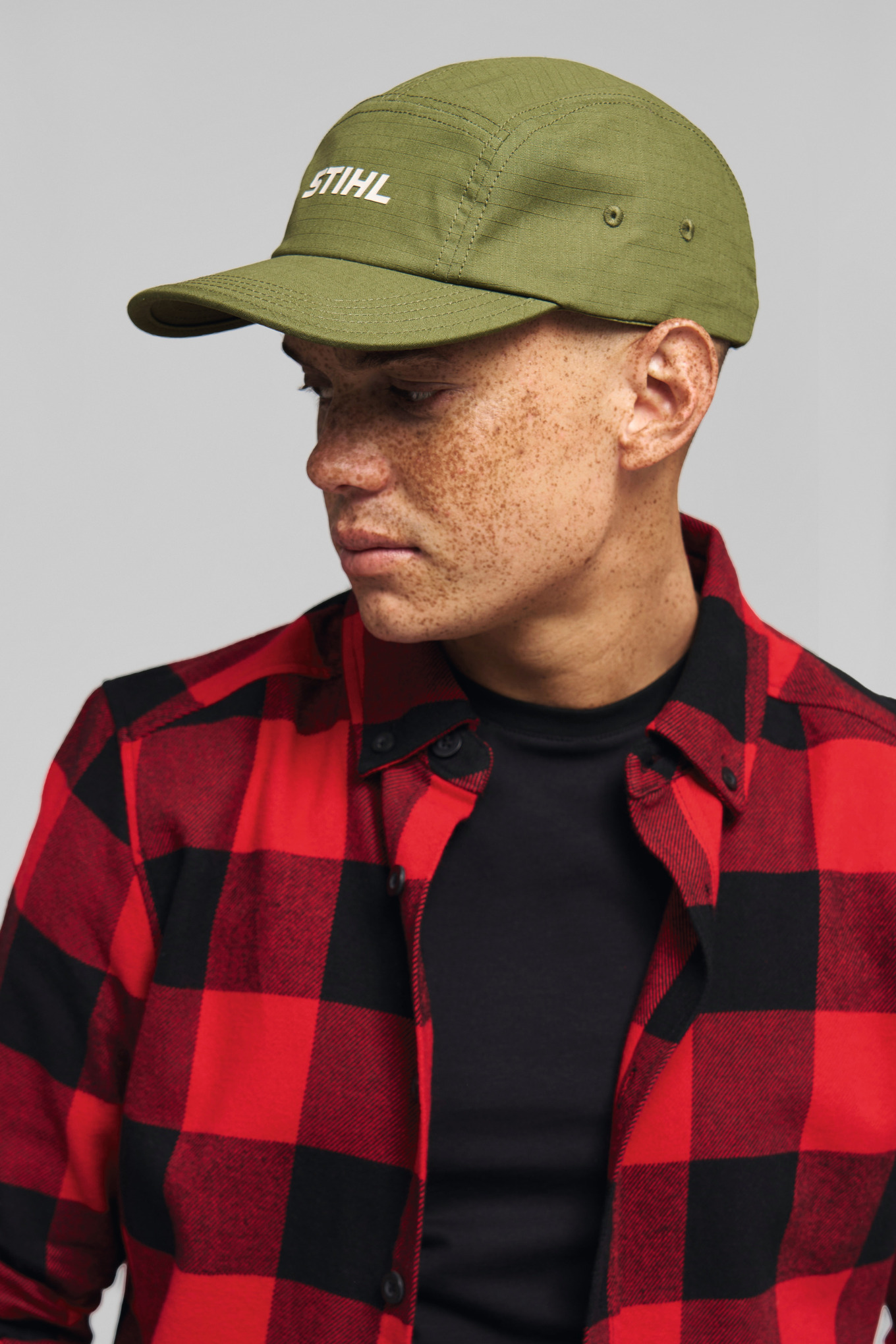 Bejsbolówka RIPSTOP GREEN