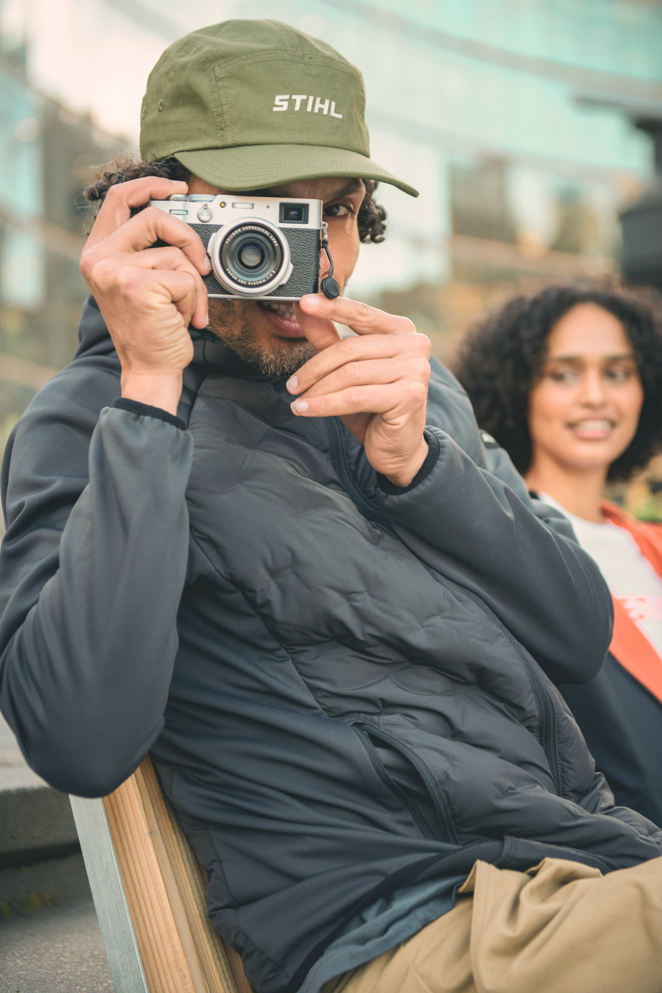 Bejsbolówka RIPSTOP GREEN