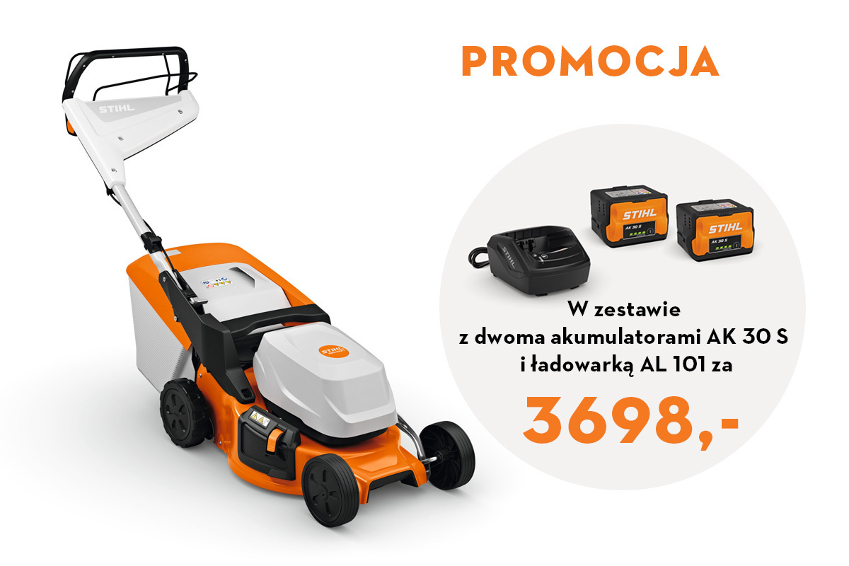 Kosiarka RMA 248 T, bez zakumulatora i ładowarki