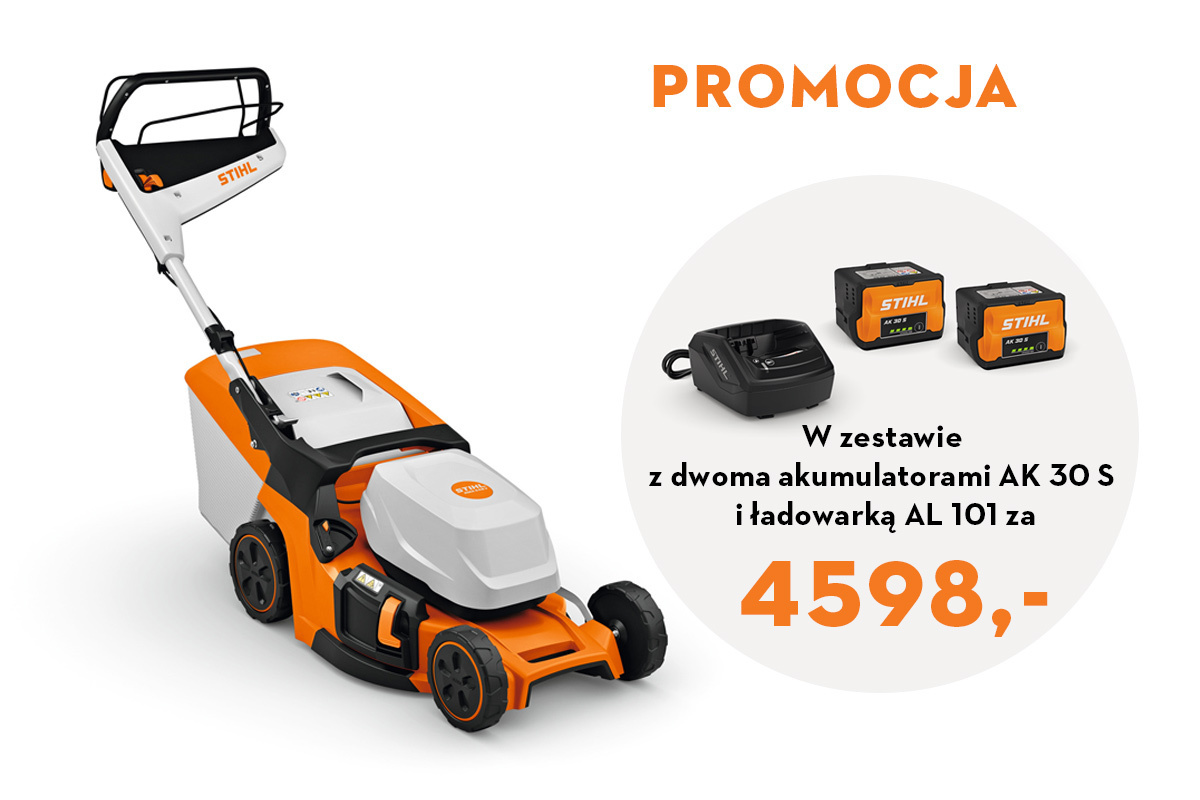 Kosiarka akumulatorowa RMA 448 V, bez akumulatora i ładowarki