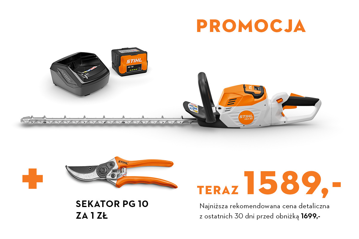 Nożyce HSA 60,  z akumulatorem AK 10 i ładowarką AL 101