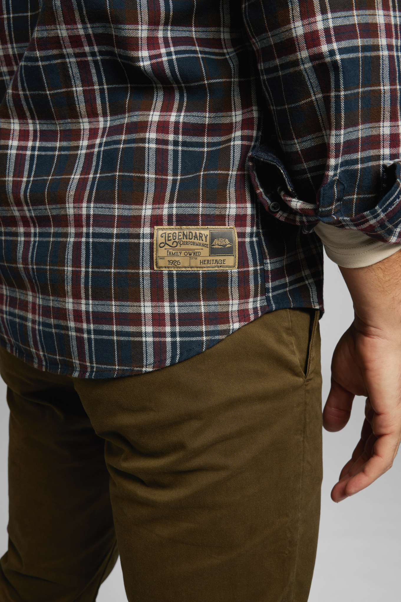 Koszula PLAID FLANNEL (niebiesko-czerwona)